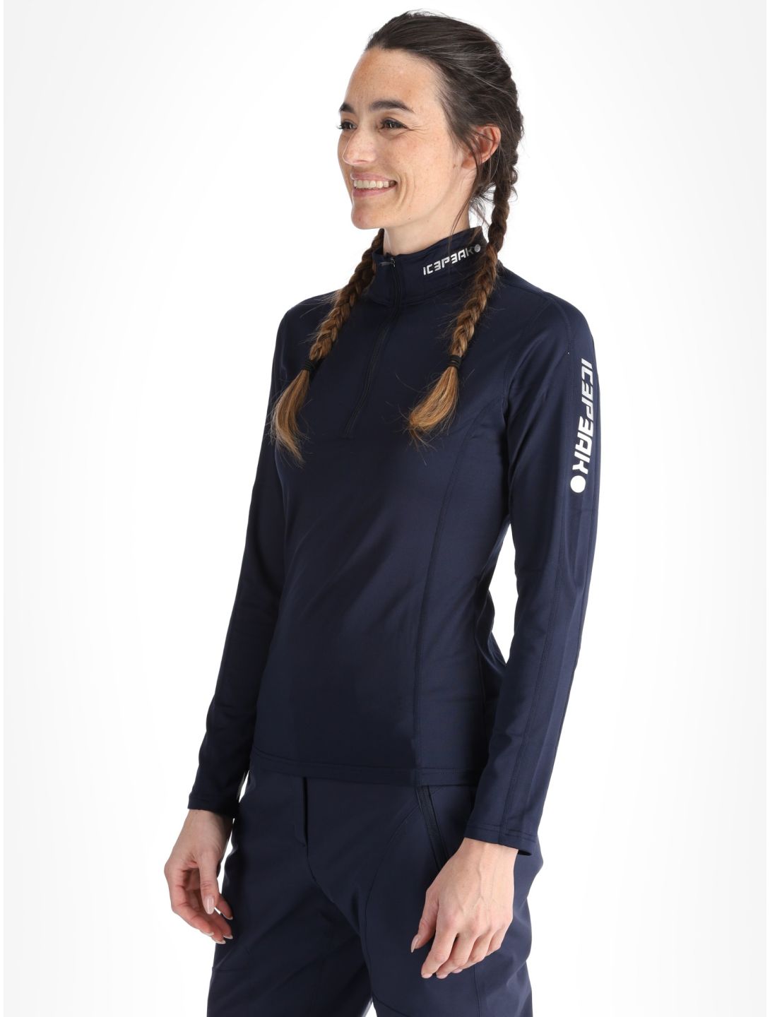 Icepeak, Fairview GA Ski pully dames Dark Blue Blauw 