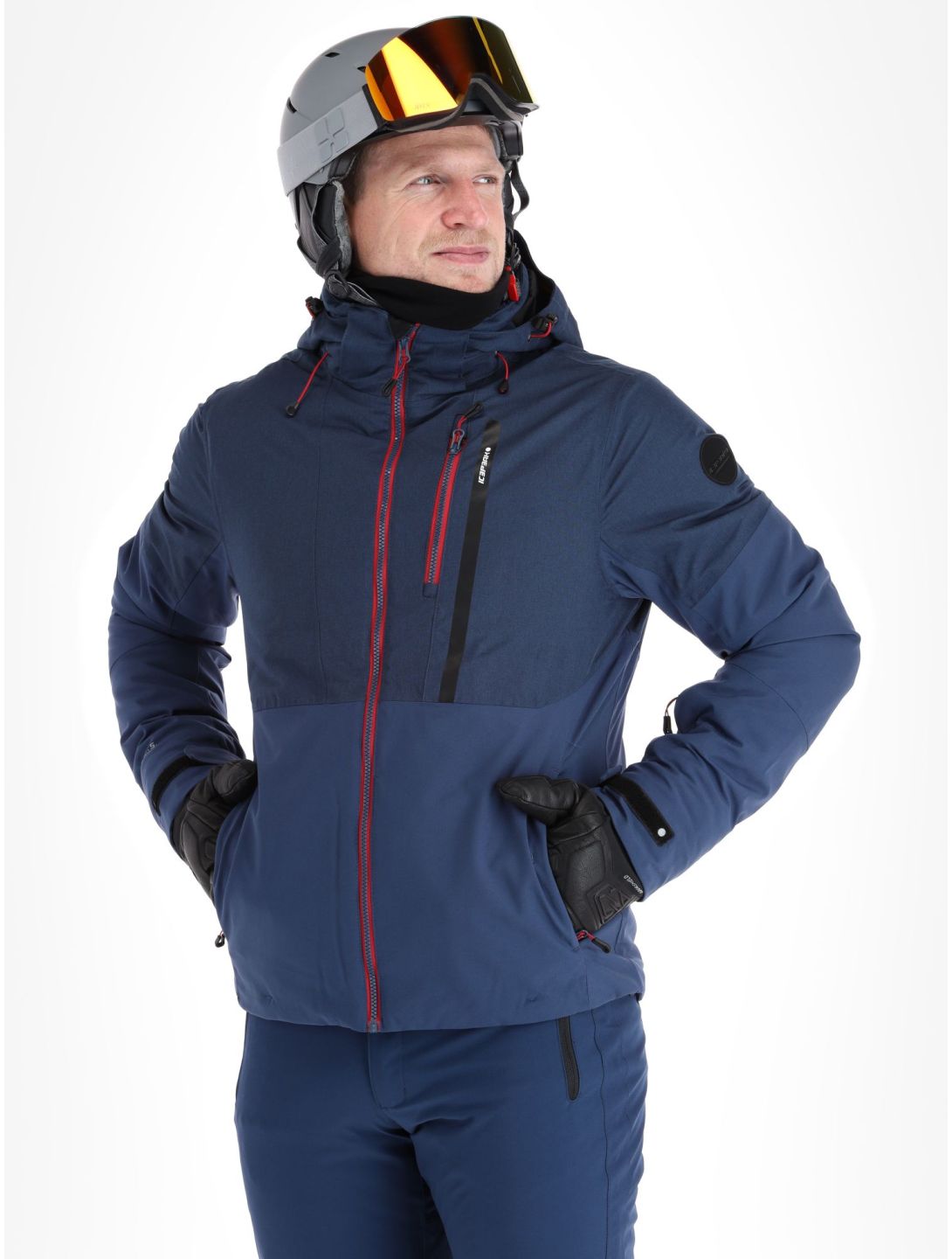 Icepeak, Falaise ski-jas heren Dark Blue blauw 