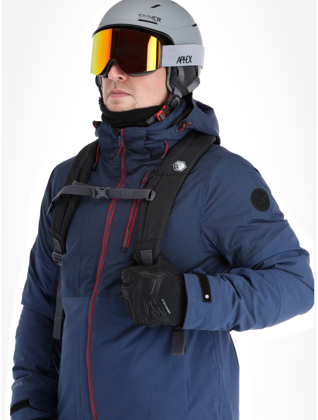 Icepeak, Falaise ski-jas heren Dark Blue blauw 