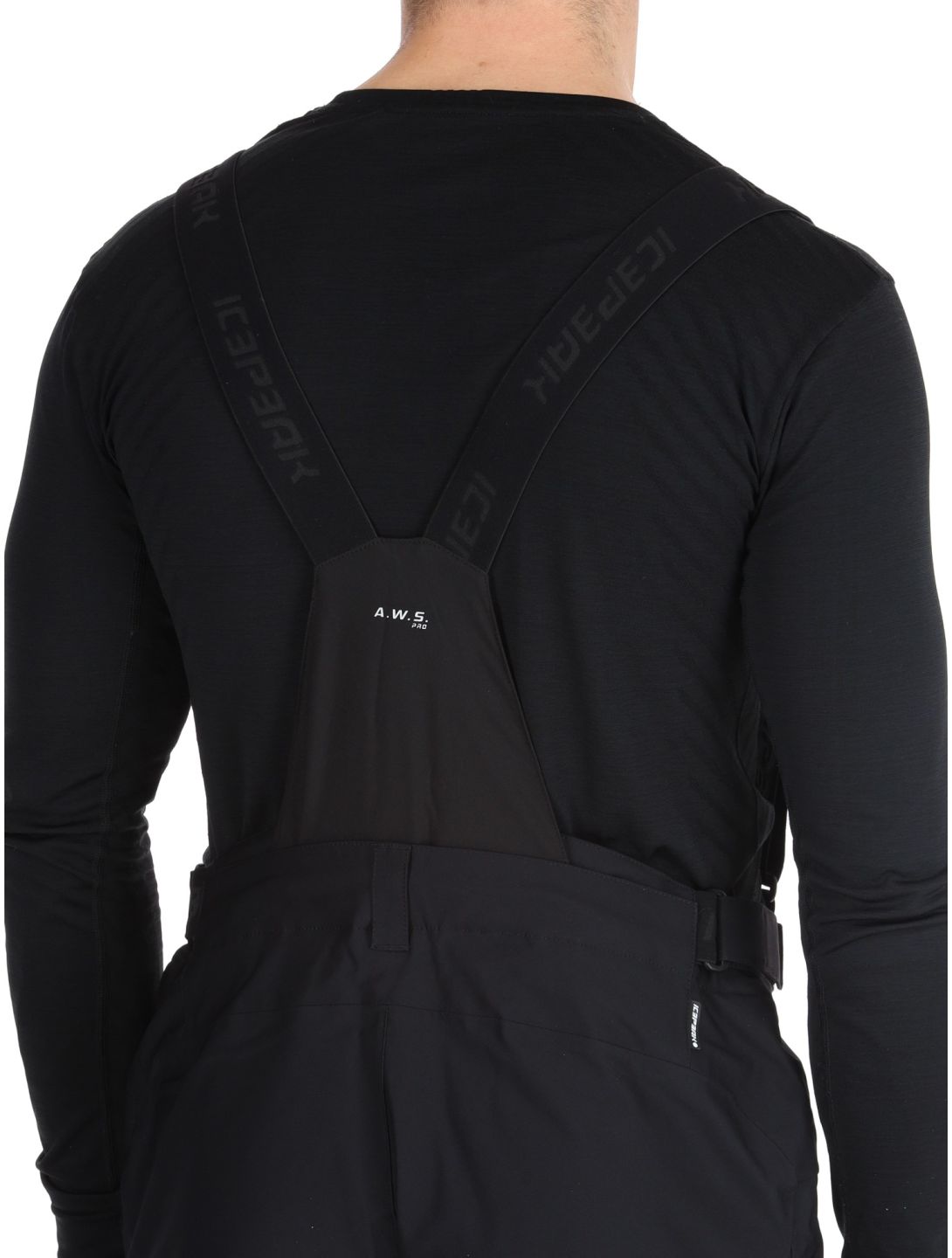 Icepeak, Farley BB Skibroek Hardshell heren Black Zwart 