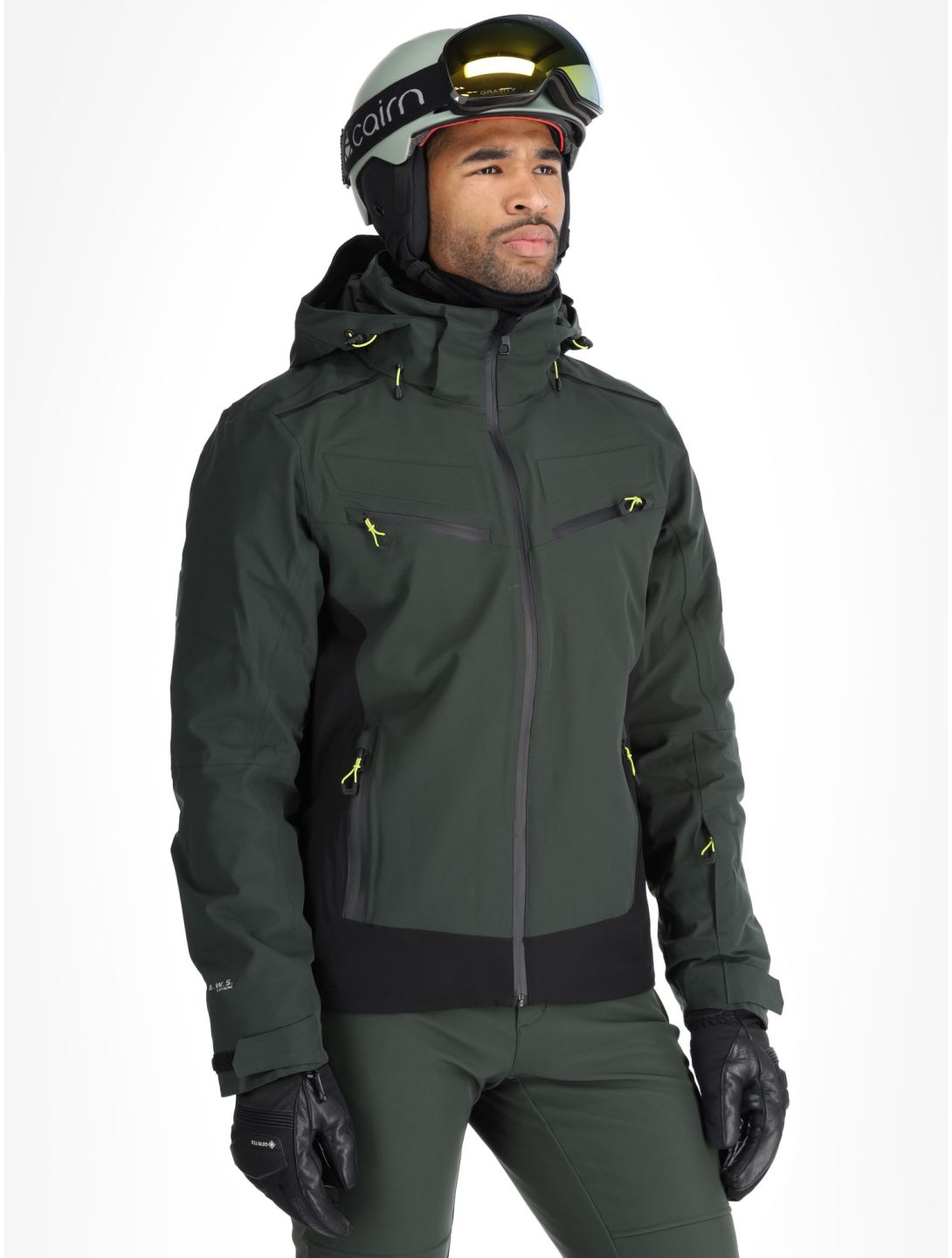 Icepeak, Farwell AA Jas gevoerd heren Dark Olive Groen 