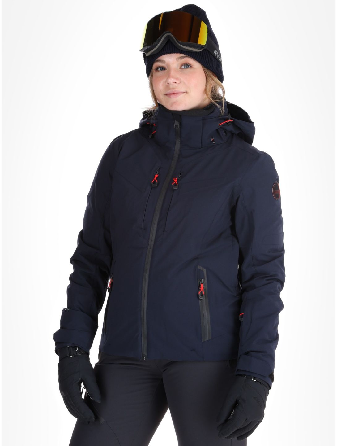 Icepeak, Fayette AA Jas gevoerd dames Dark Blue Blauw 