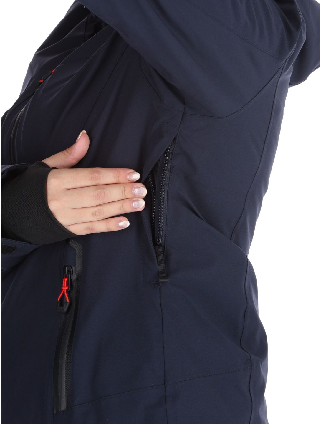 Icepeak, Fayette AA Jas gevoerd dames Dark Blue Blauw 