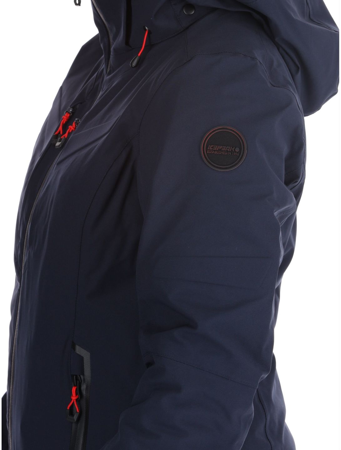 Icepeak, Fayette AA Jas gevoerd dames Dark Blue Blauw 