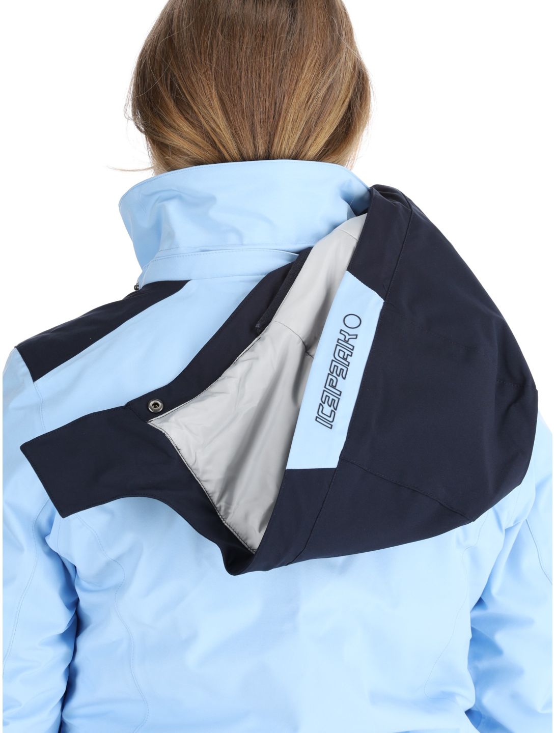 Icepeak, Fayette AA Jas gevoerd dames Light Blue Blauw 