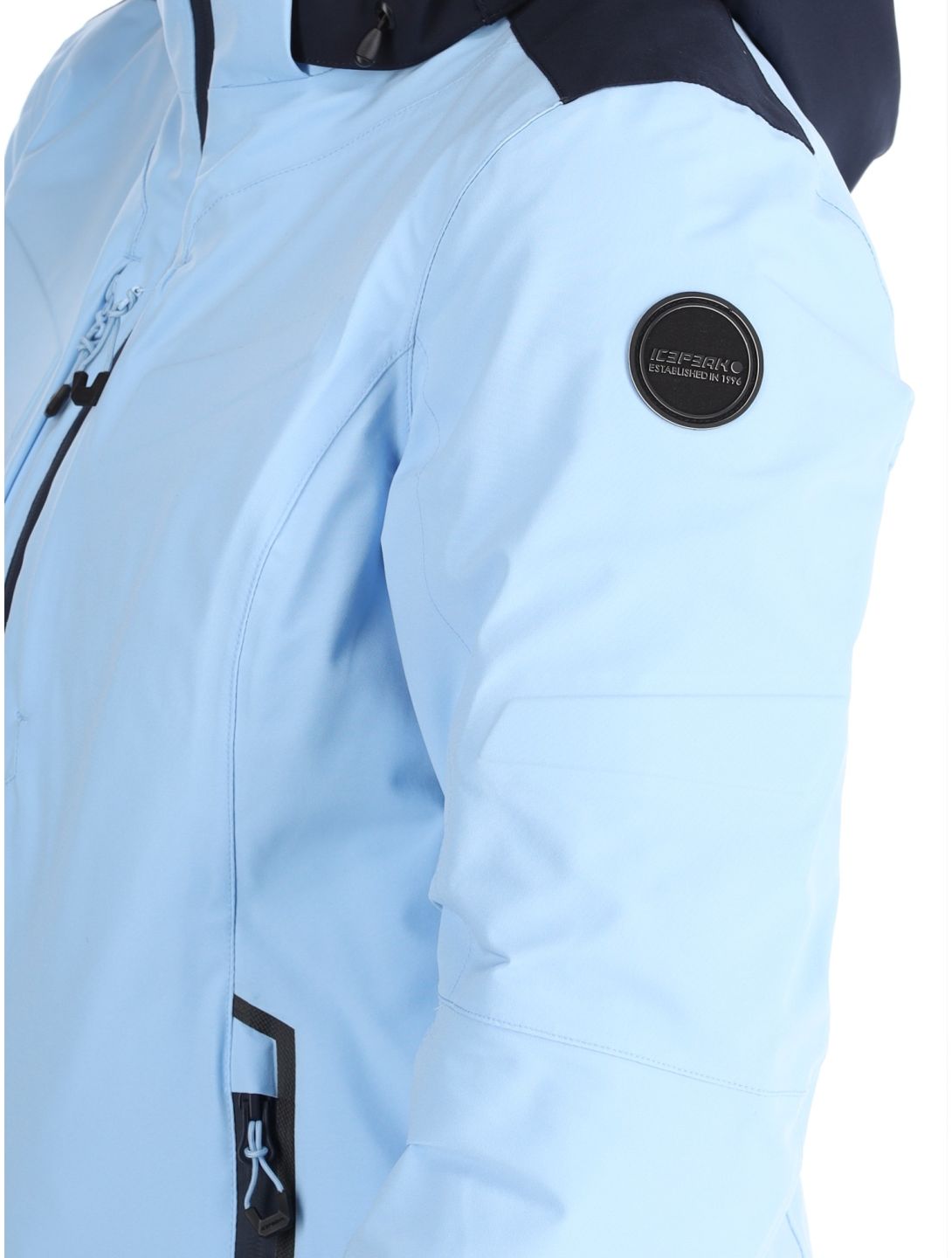 Icepeak, Fayette AA Jas gevoerd dames Light Blue Blauw 