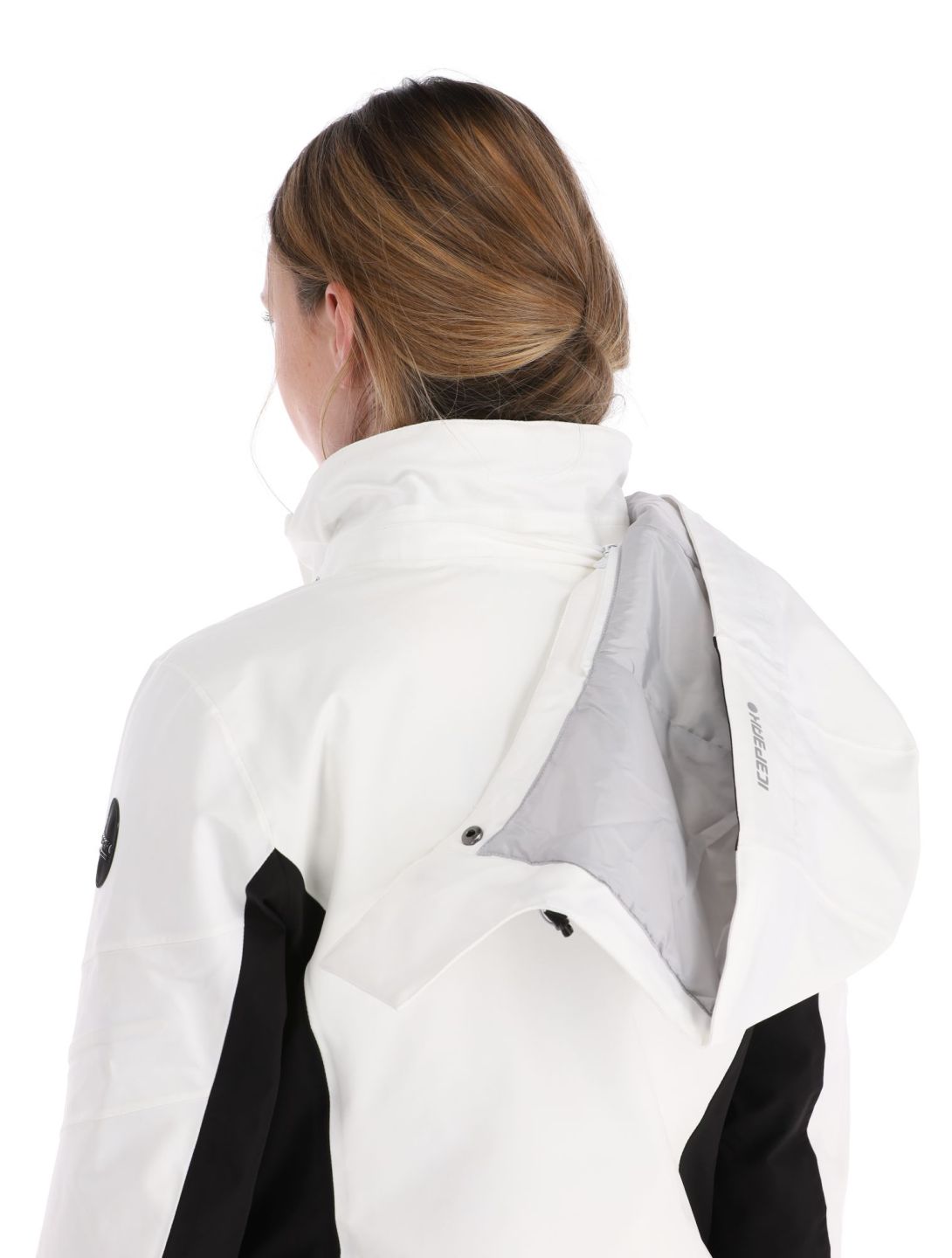 Icepeak, Fayette ski-jas dames Optic White wit 