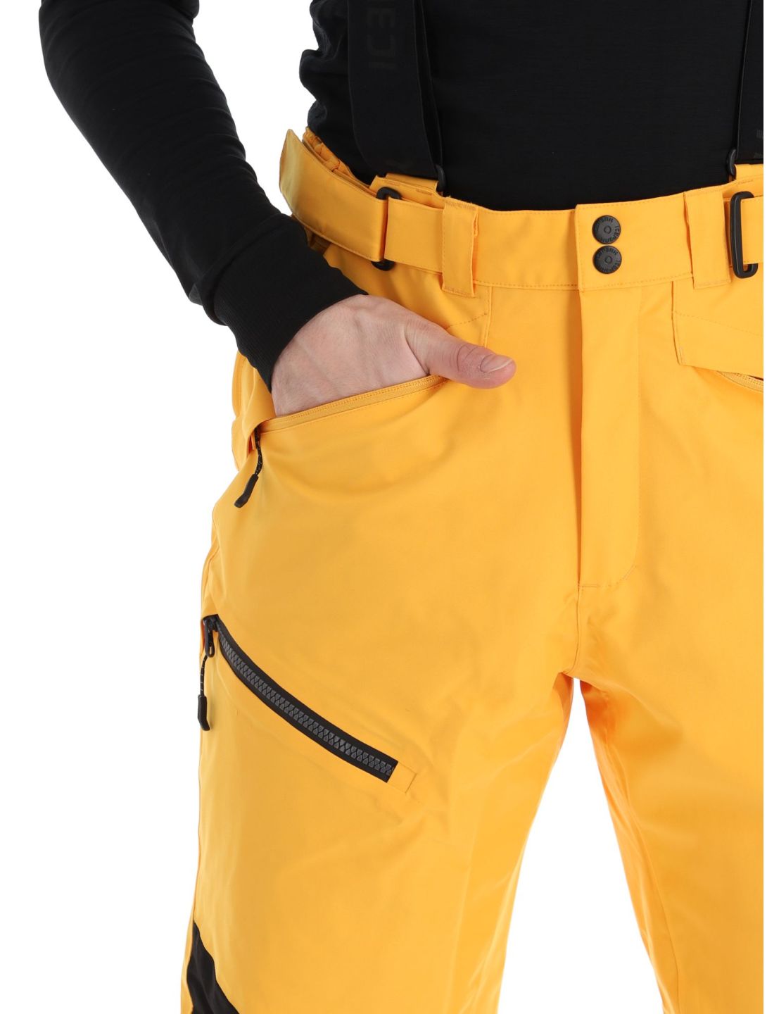 Icepeak, Ferrara BA Skibroek Gevoerd heren Yellow Geel 