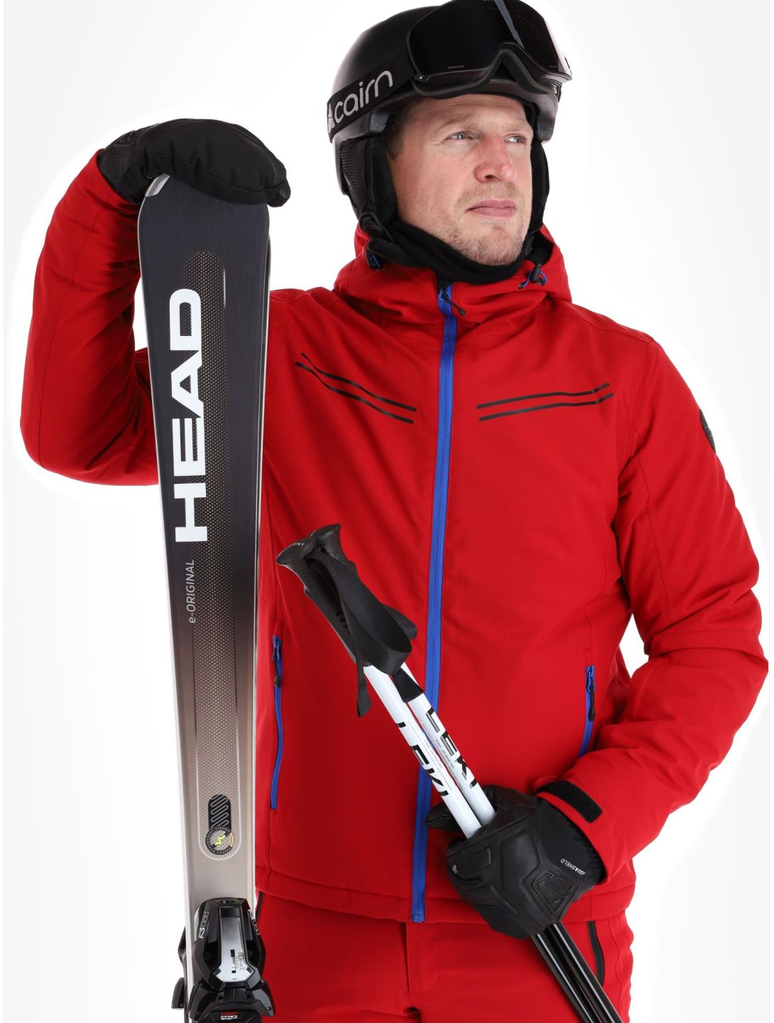 Icepeak, Festus ski-jas heren Burgundy bordeaux 