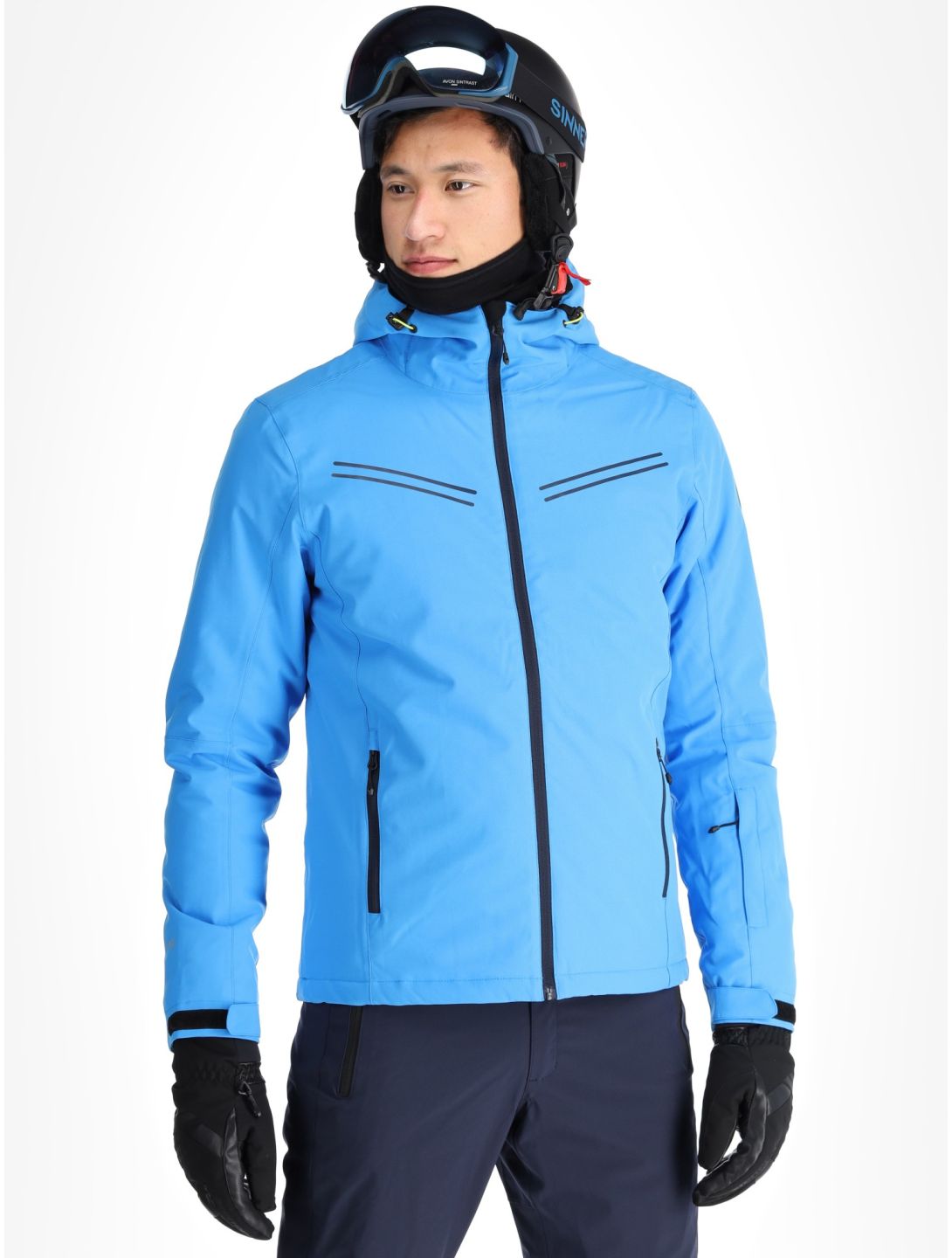 Icepeak, Festus AA Jas gevoerd heren Sky Blue Blauw 