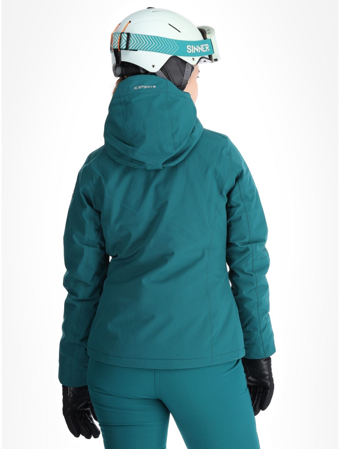 Icepeak, Fife ski-jas dames Antique Green groen 