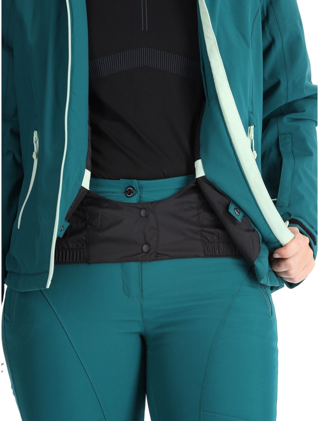 Icepeak, Fife ski-jas dames Antique Green groen 