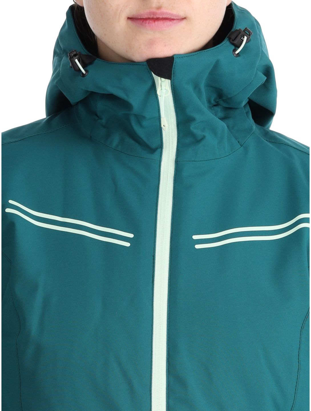 Icepeak, Fife ski-jas dames Antique Green groen 