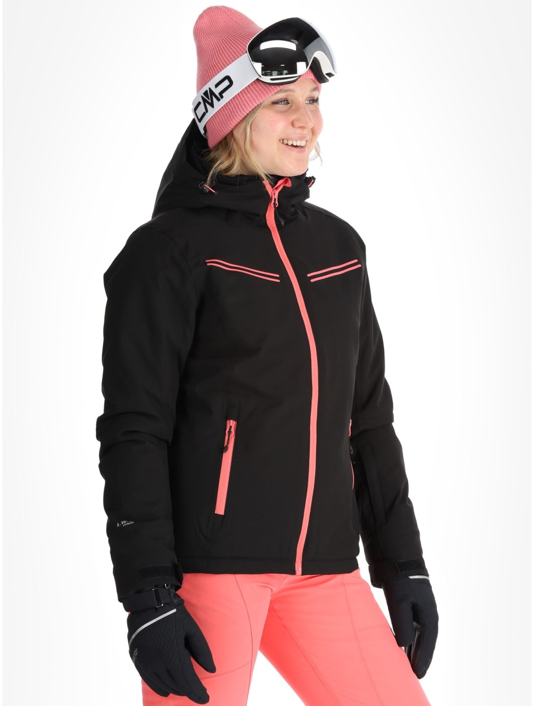 Icepeak, Fife AA Jas gevoerd dames Black Zwart 