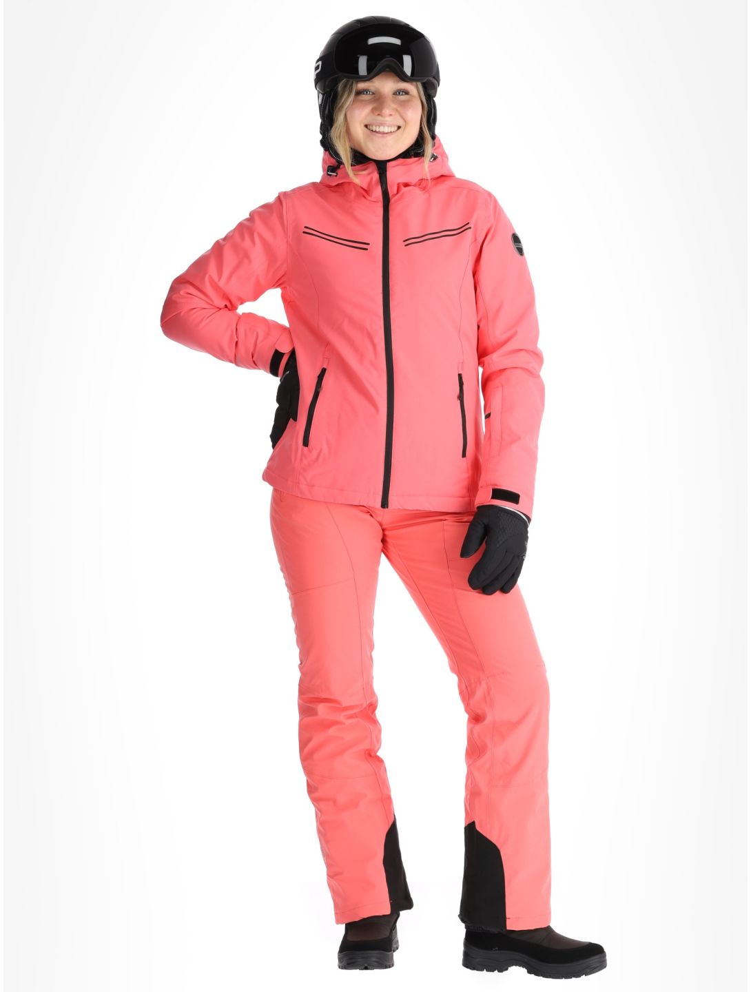 Icepeak, Fife AA Jas gevoerd dames Pink Roze 