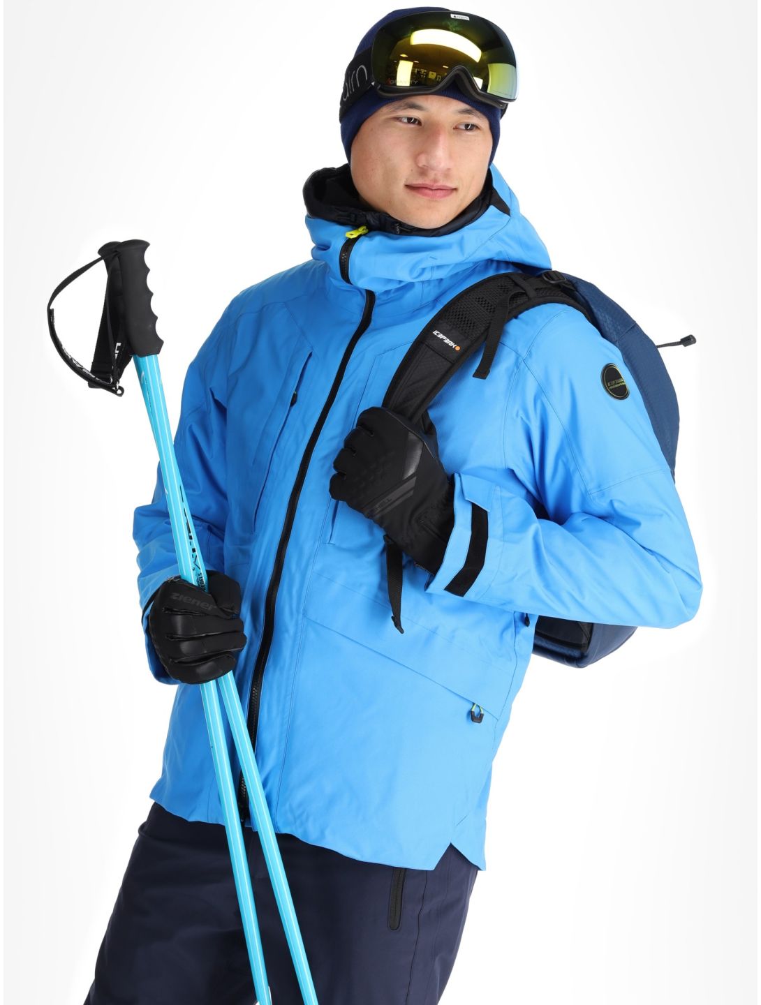 Icepeak, Fillmore AB Hardshell jas heren Sky Blue Blauw 