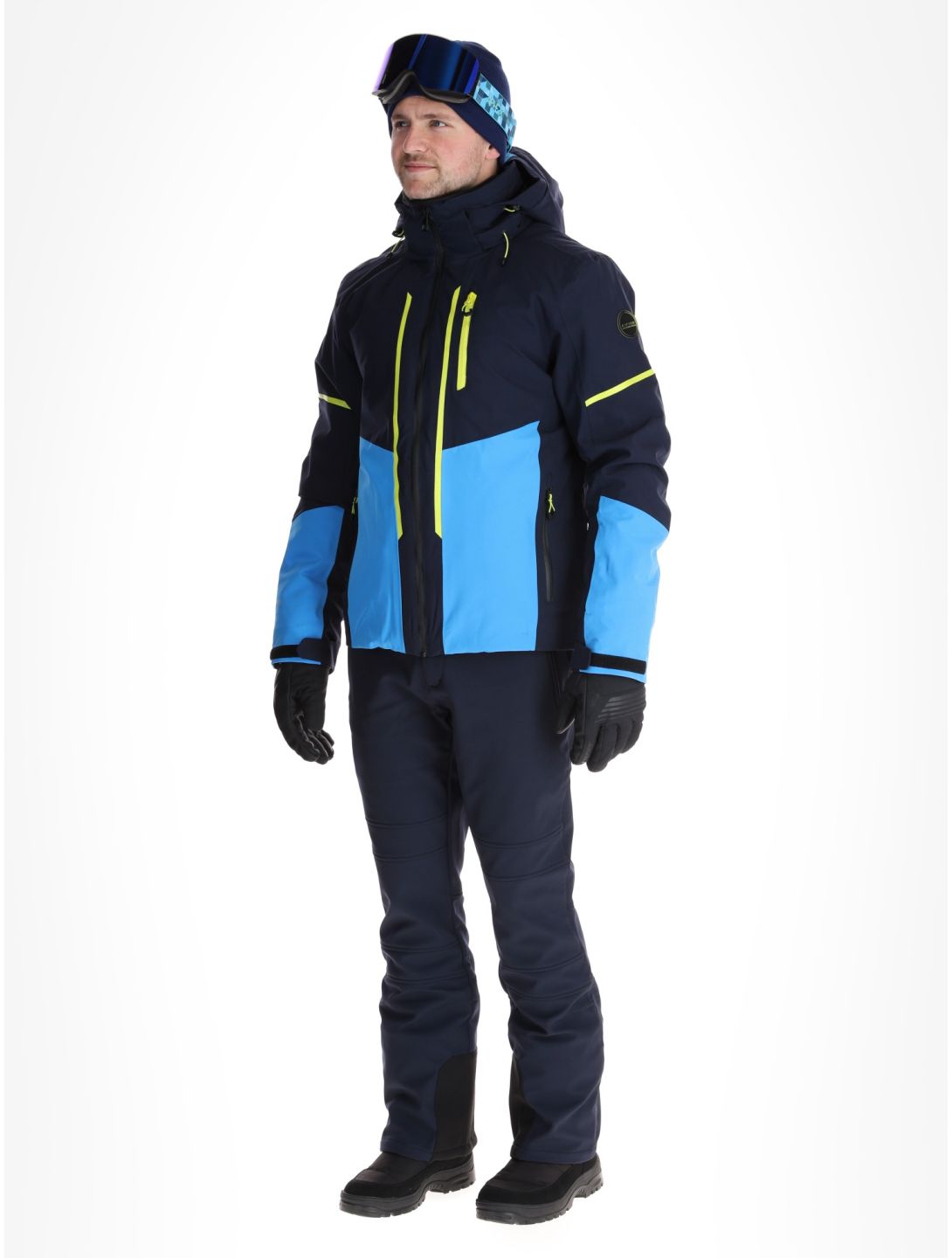 Icepeak, Fircrest AA Jas gevoerd heren Dark Blue Blauw 