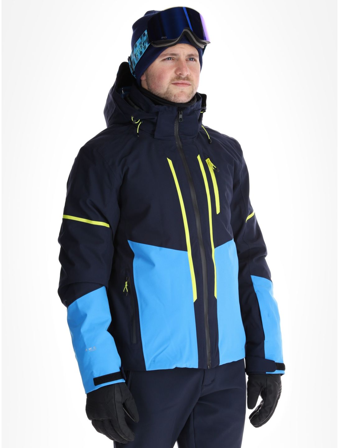 Icepeak, Fircrest AA Jas gevoerd heren Dark Blue Blauw 