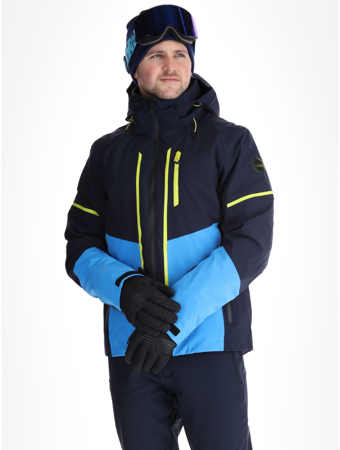 Icepeak, Fircrest AA Jas gevoerd heren Dark Blue Blauw 