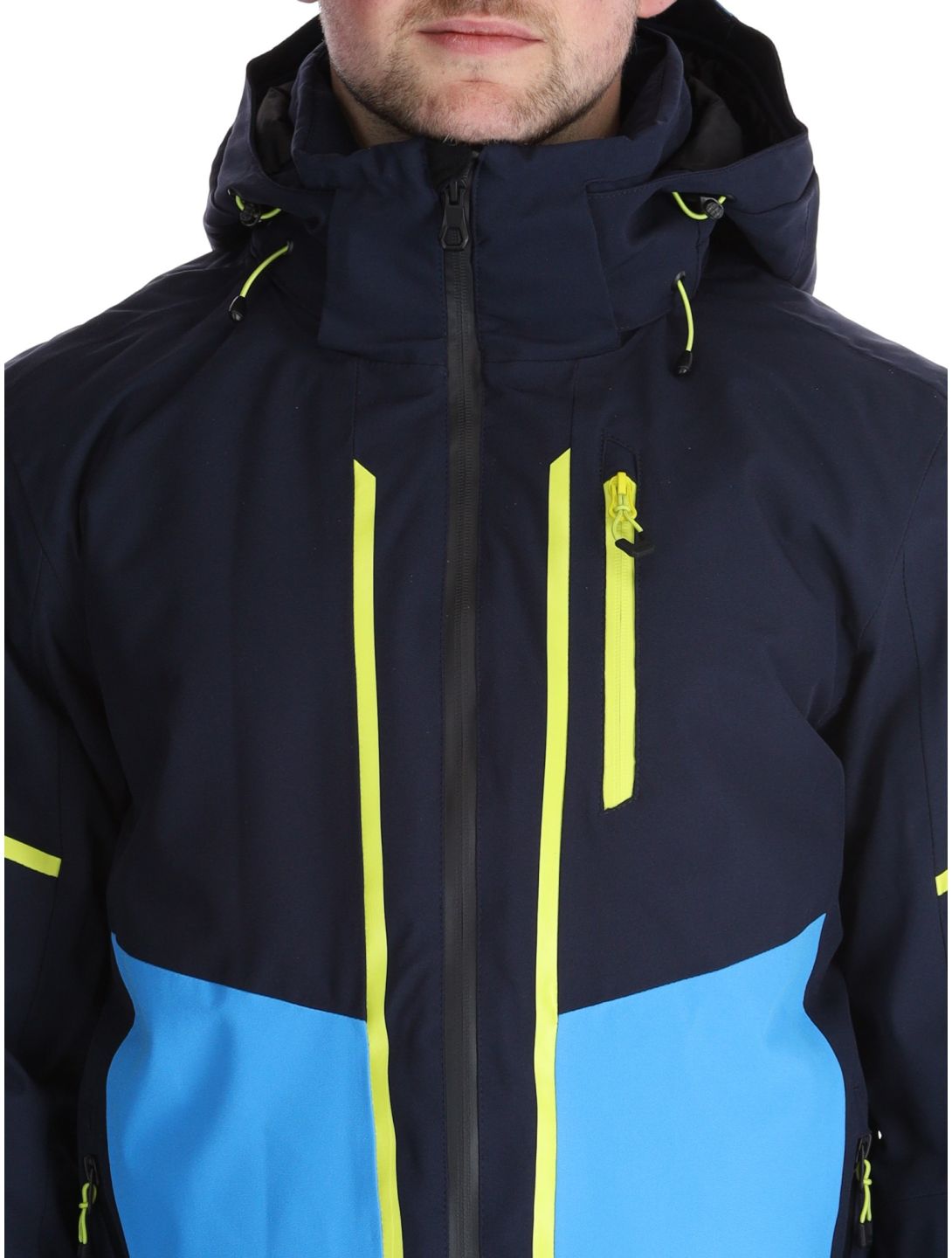 Icepeak, Fircrest AA Jas gevoerd heren Dark Blue Blauw 