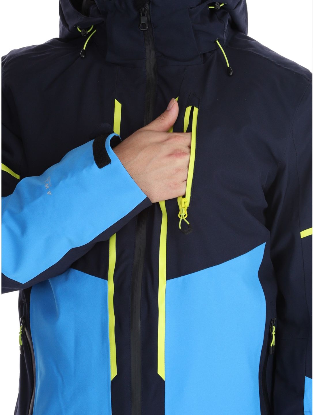 Icepeak, Fircrest AA Jas gevoerd heren Dark Blue Blauw 