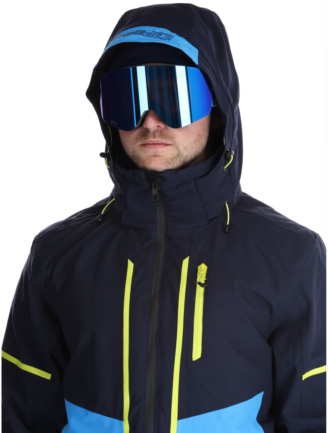 Icepeak, Fircrest AA Jas gevoerd heren Dark Blue Blauw 