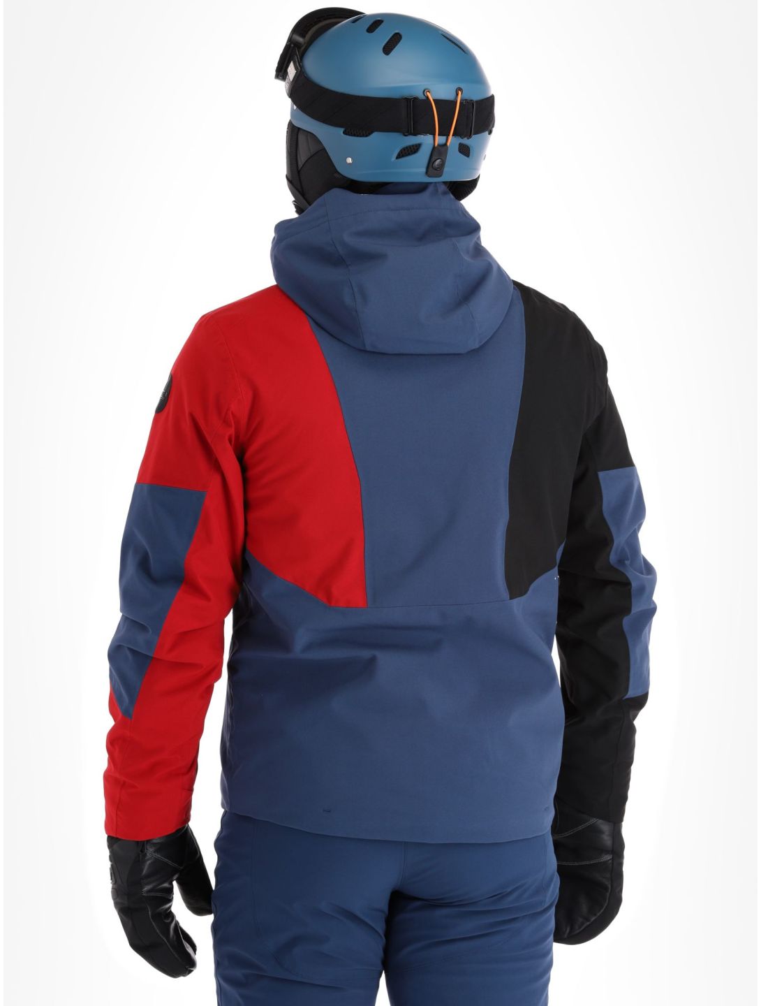 Icepeak, Fircrest ski-jas heren Dark Blue rood, zwart 