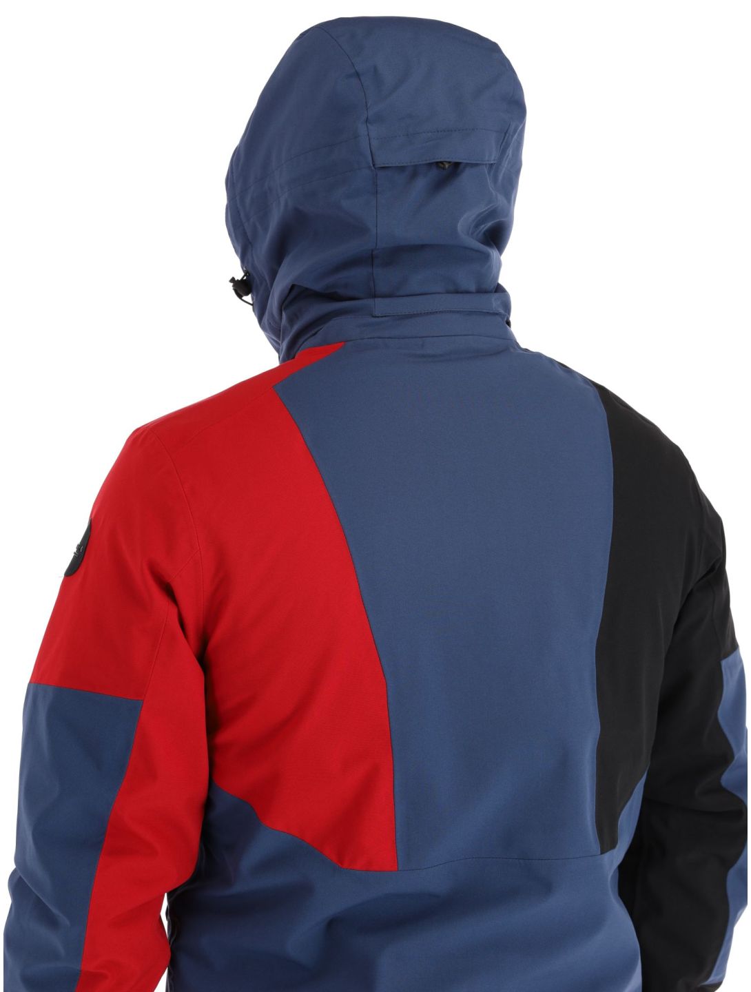 Icepeak, Fircrest ski-jas heren Dark Blue rood, zwart 