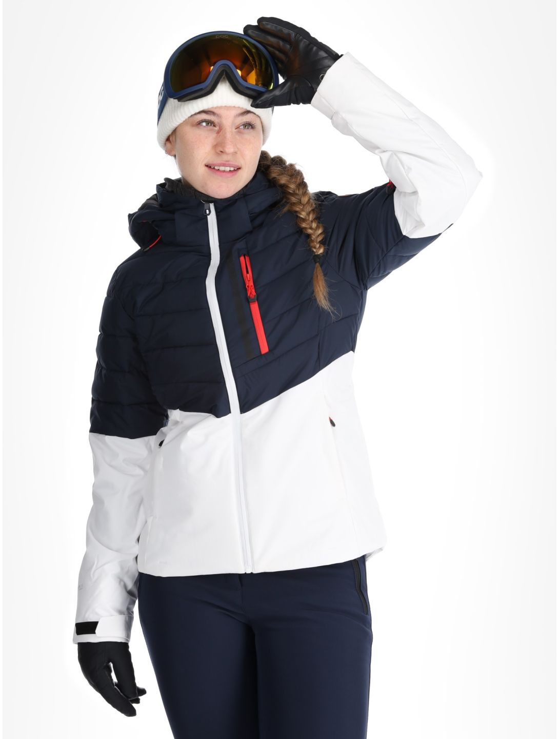 Icepeak, Florala ski-jas dames Dark Blue blauw 