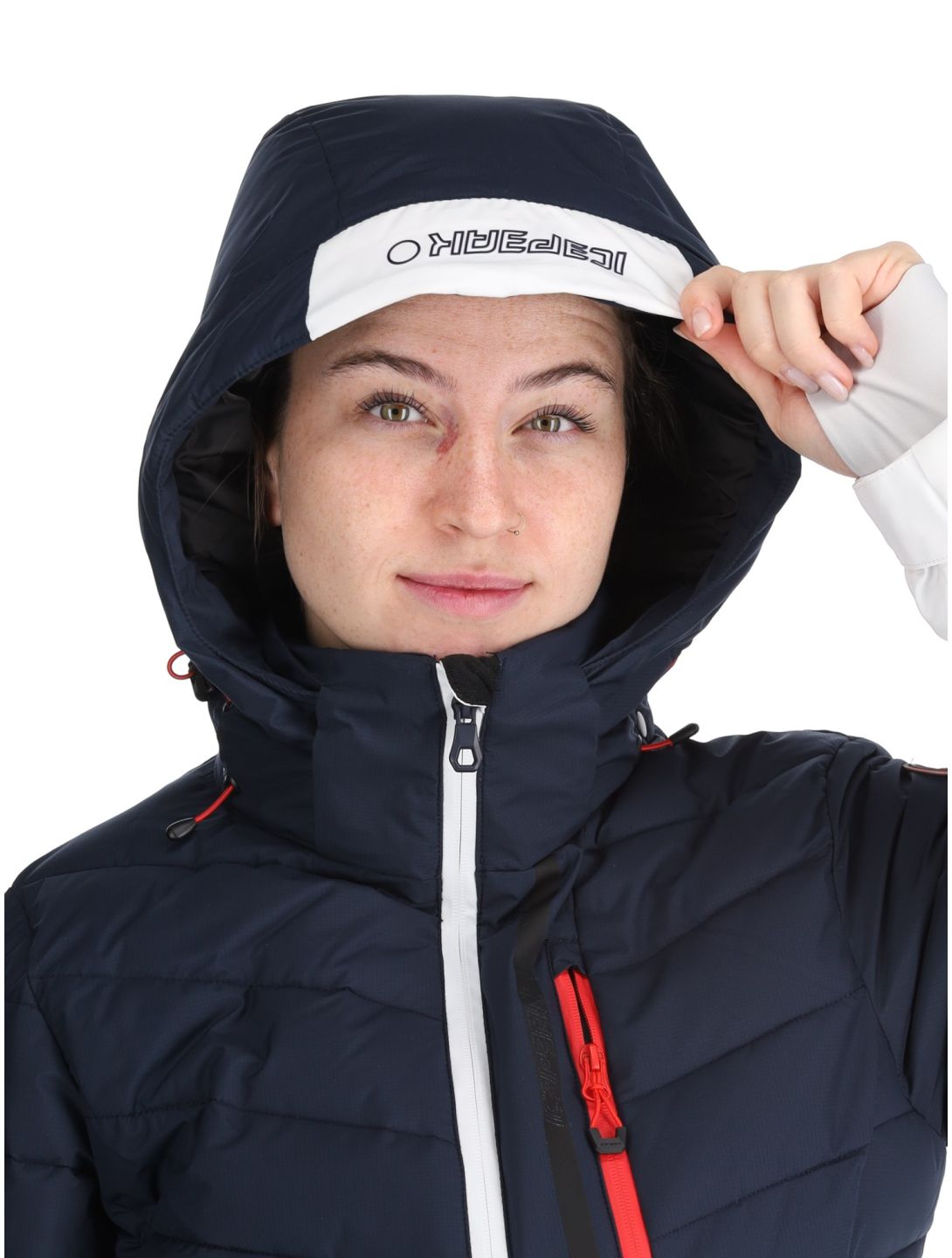 Icepeak, Florala ski-jas dames Dark Blue blauw 