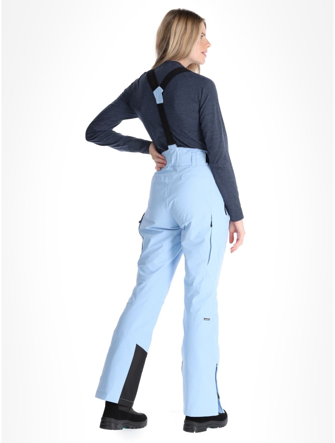 Icepeak, Florence BA Skibroek Gevoerd dames Light Blue Blauw 