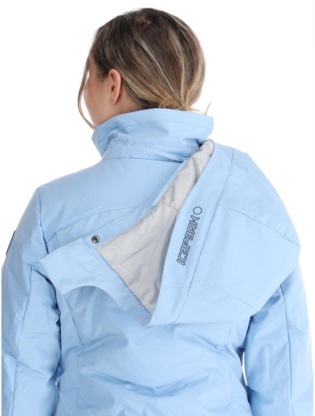 Icepeak, Flovilla AA Jas gevoerd dames Light Blue Blauw 