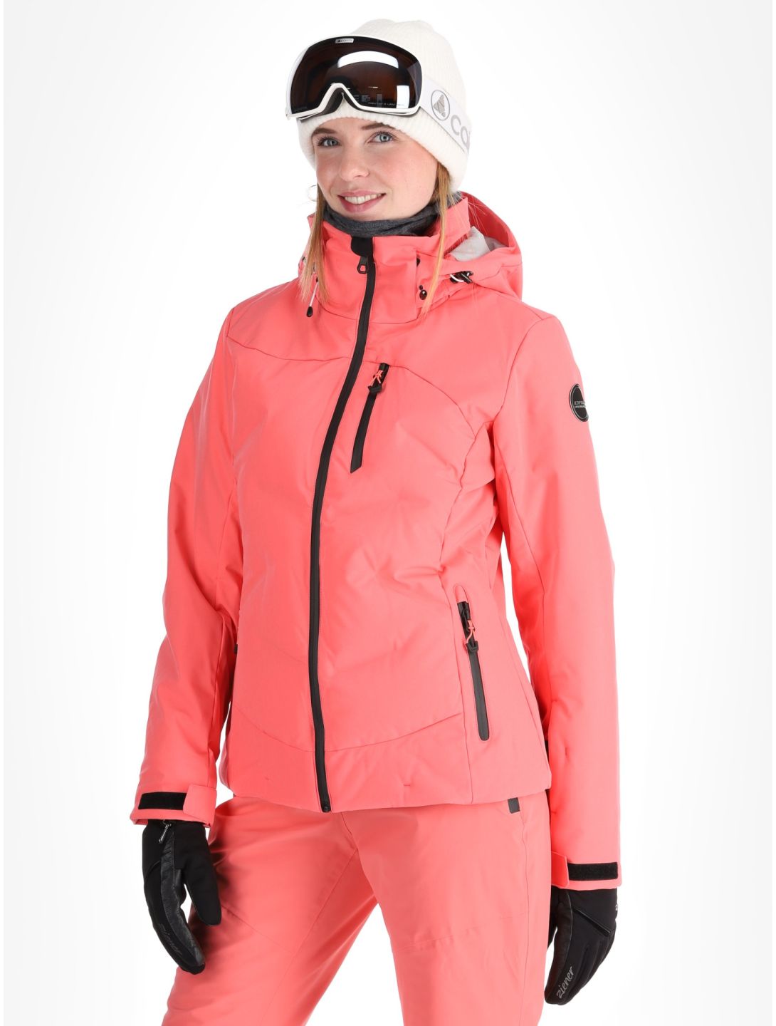 Icepeak, Flovilla AA Jas gevoerd dames Pink Roze 