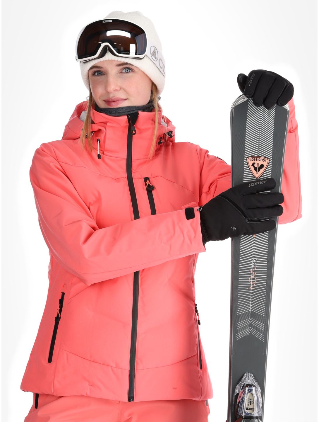 Icepeak, Flovilla AA Jas gevoerd dames Pink Roze 