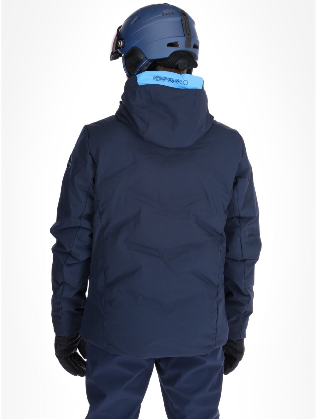 Icepeak, Foley AA Jas gevoerd heren Dark Blue Blauw 