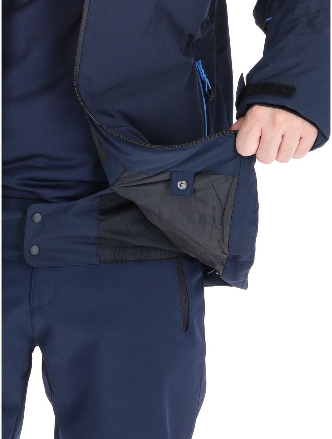 Icepeak, Foley AA Jas gevoerd heren Dark Blue Blauw 