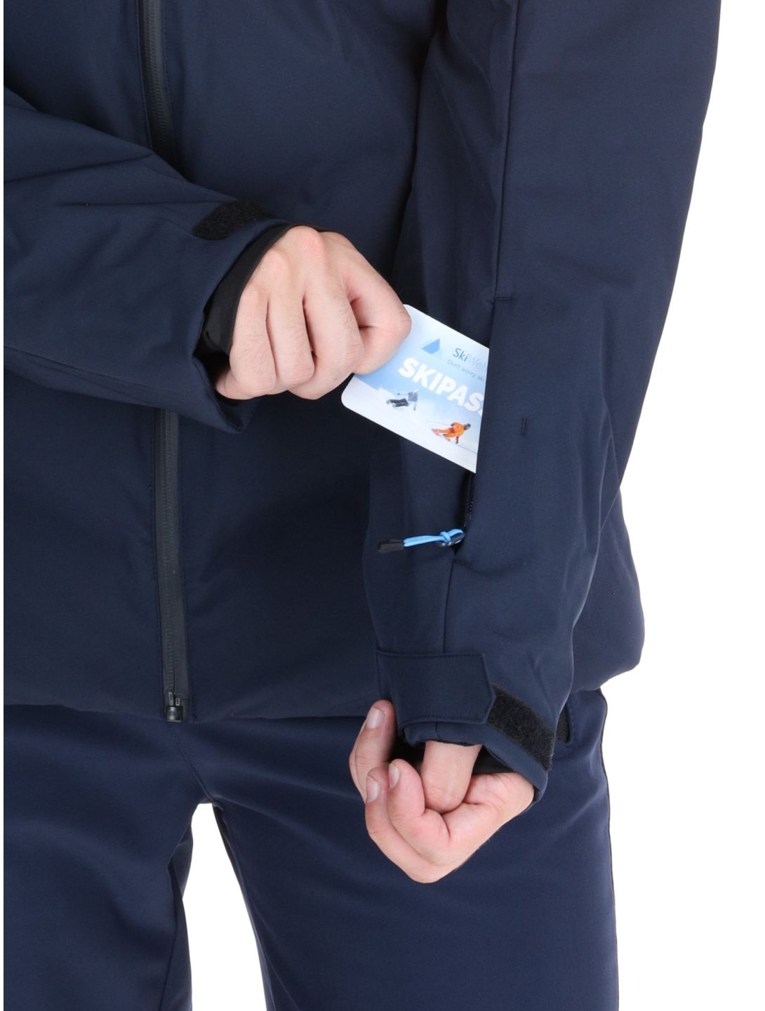 Icepeak, Foley AA Jas gevoerd heren Dark Blue Blauw 