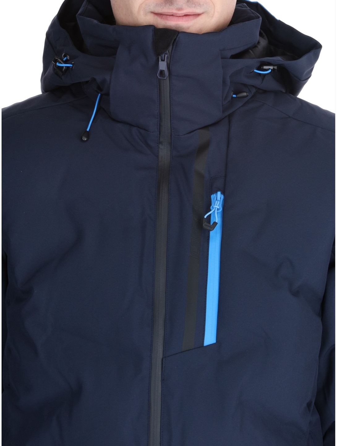 Icepeak, Foley AA Jas gevoerd heren Dark Blue Blauw 