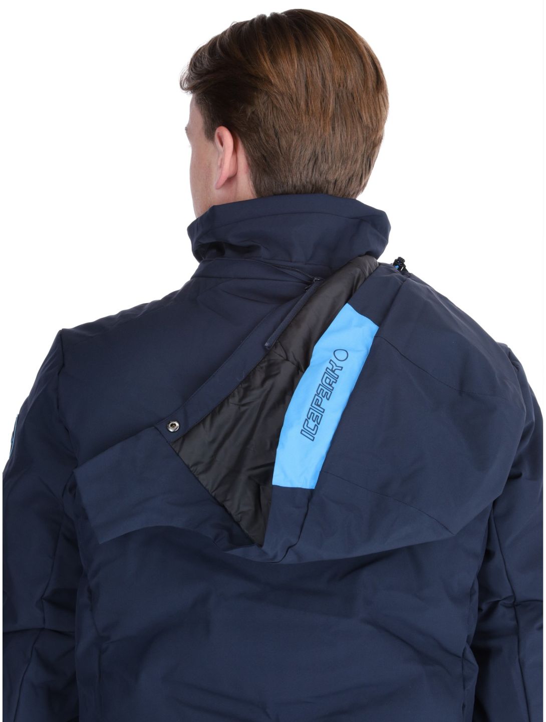 Icepeak, Foley AA Jas gevoerd heren Dark Blue Blauw 