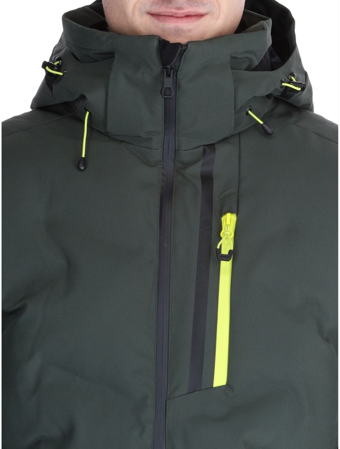 Icepeak, Foley AA Jas gevoerd heren Dark Olive Groen 