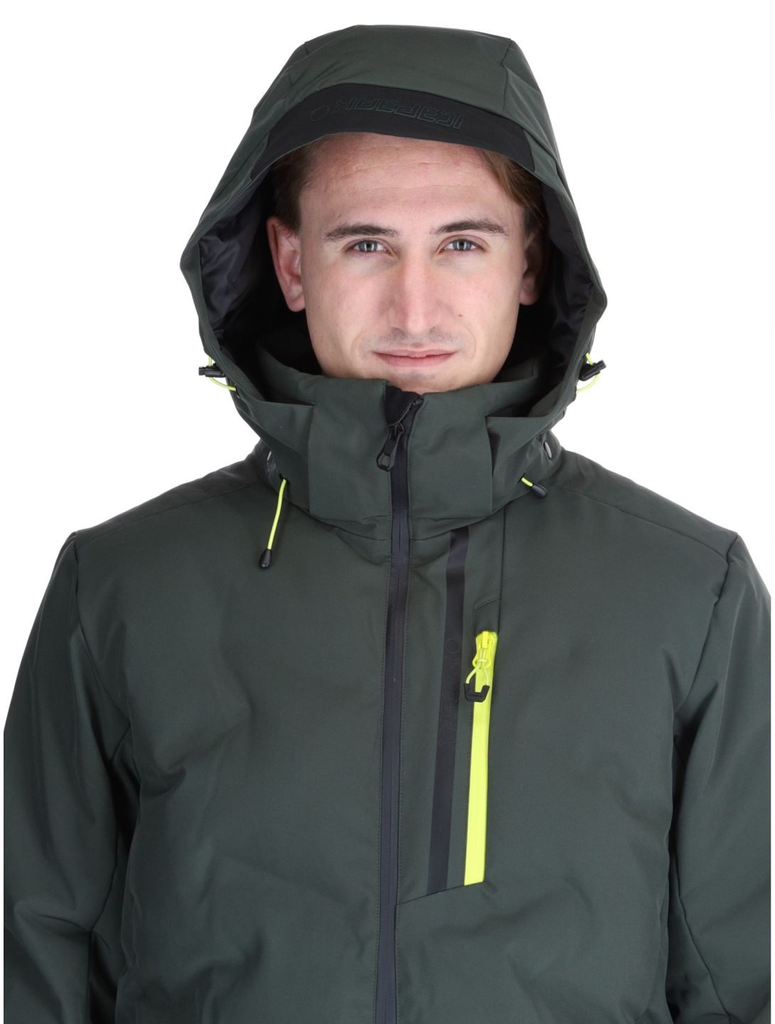 Icepeak, Foley AA Jas gevoerd heren Dark Olive Groen 