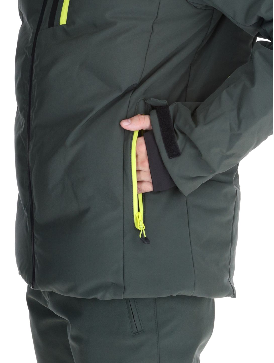 Icepeak, Foley AA Jas gevoerd heren Dark Olive Groen 