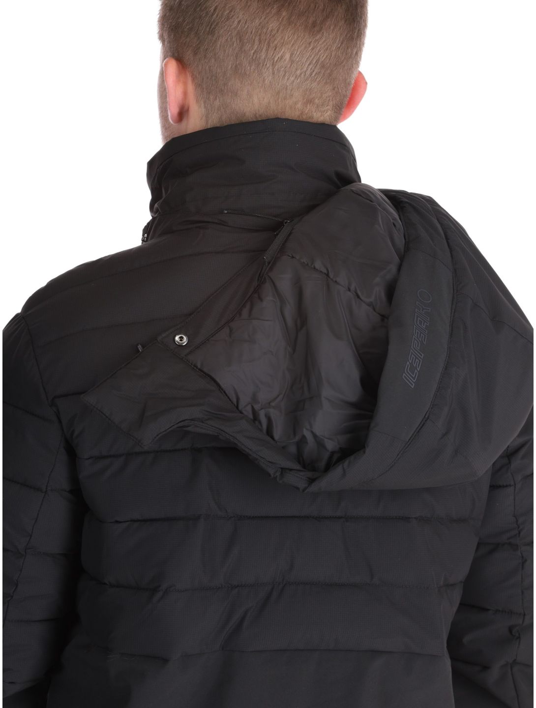 Icepeak, Folsom AA Jas gevoerd heren Black Zwart 