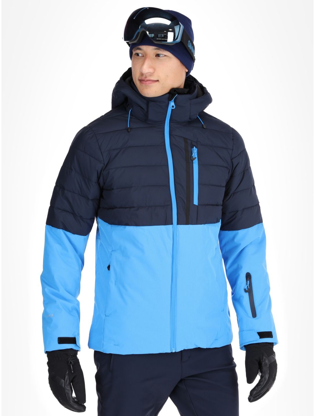 Icepeak, Folsom AA Jas gevoerd heren Dark Blue Blauw 