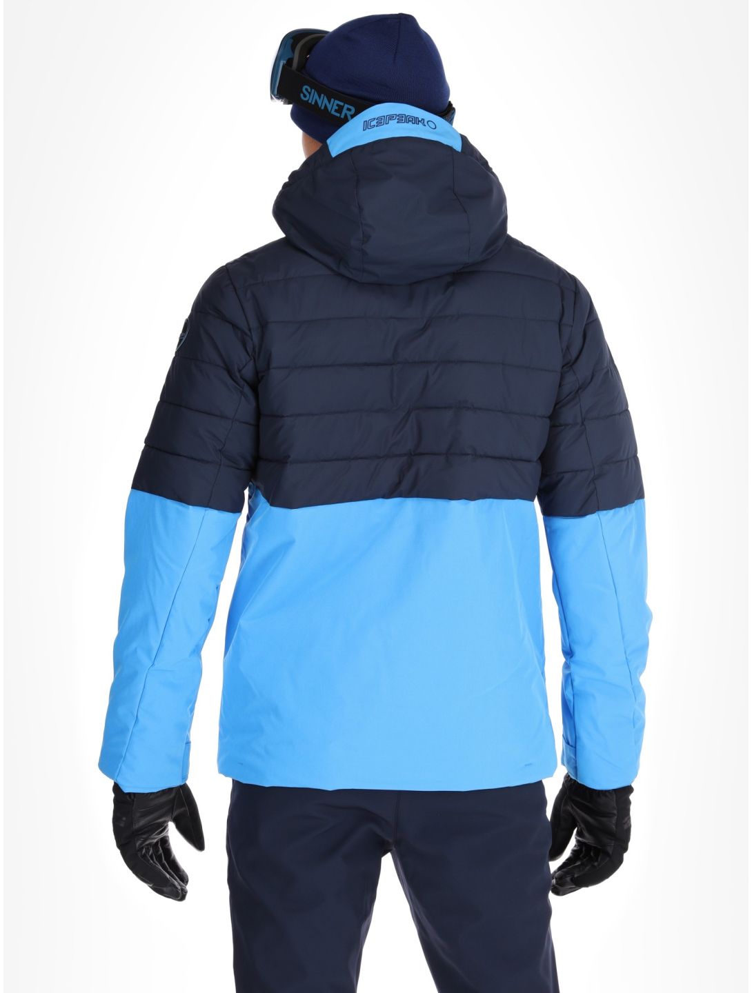 Icepeak, Folsom AA Jas gevoerd heren Dark Blue Blauw 