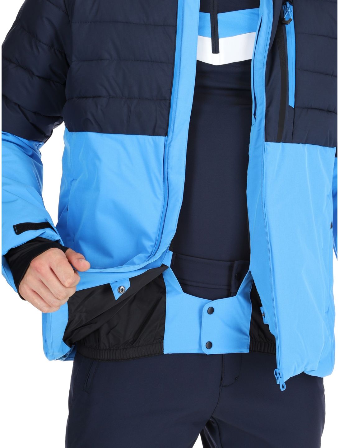 Icepeak, Folsom AA Jas gevoerd heren Dark Blue Blauw 