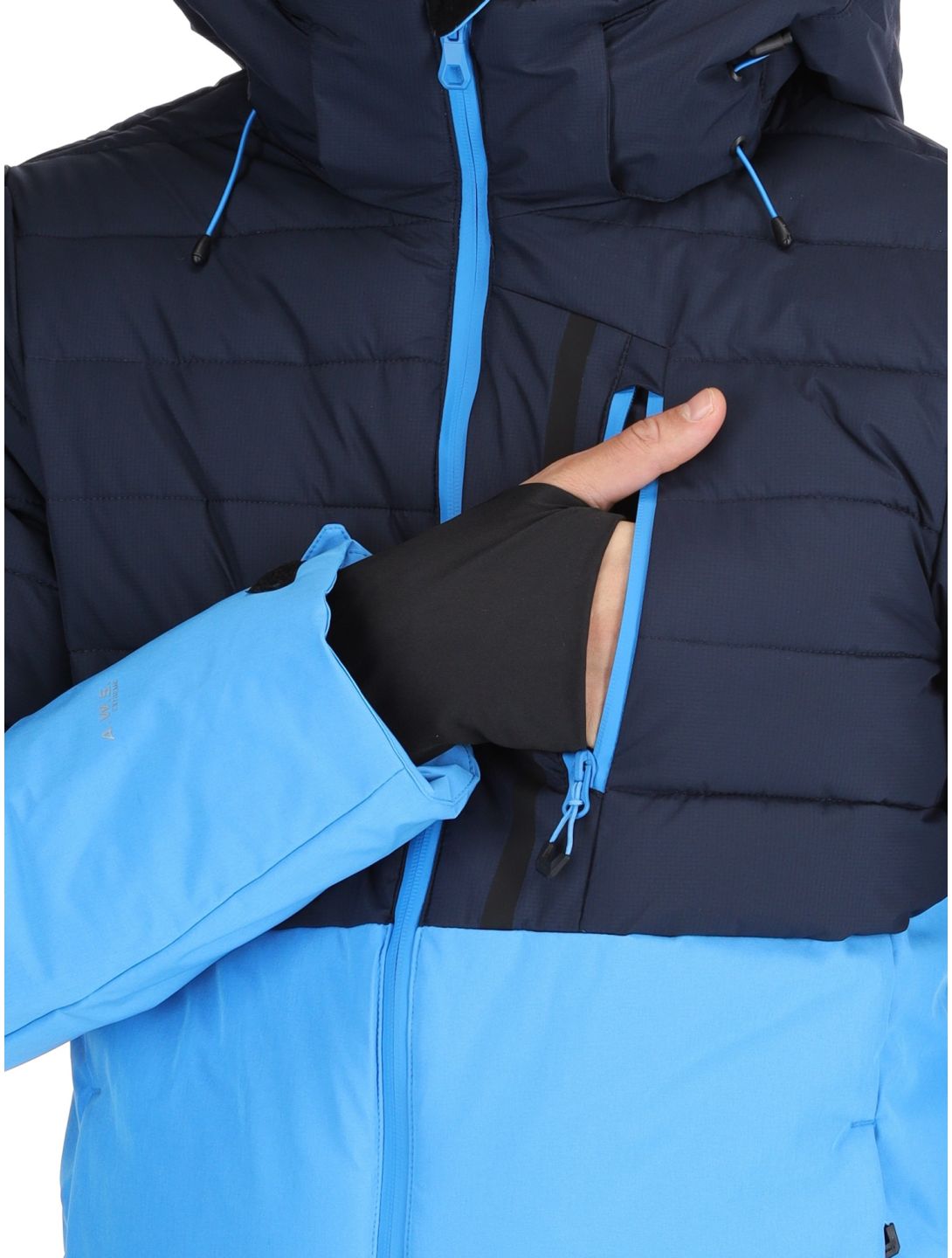 Icepeak, Folsom AA Jas gevoerd heren Dark Blue Blauw 