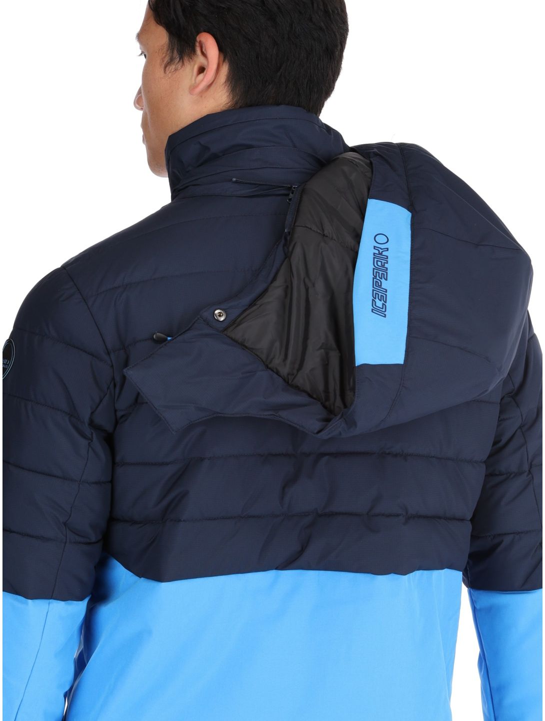 Icepeak, Folsom AA Jas gevoerd heren Dark Blue Blauw 