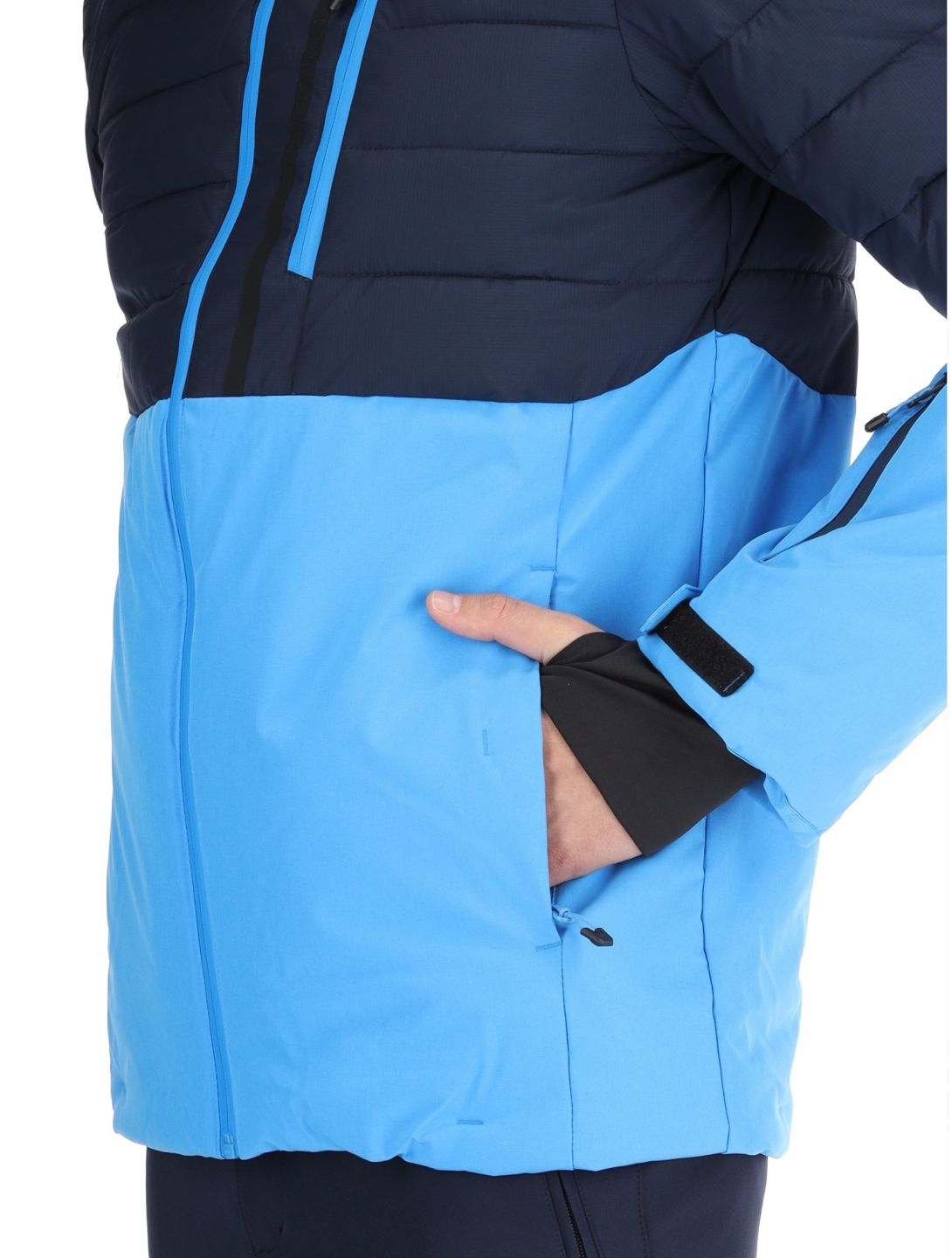 Icepeak, Folsom AA Jas gevoerd heren Dark Blue Blauw 