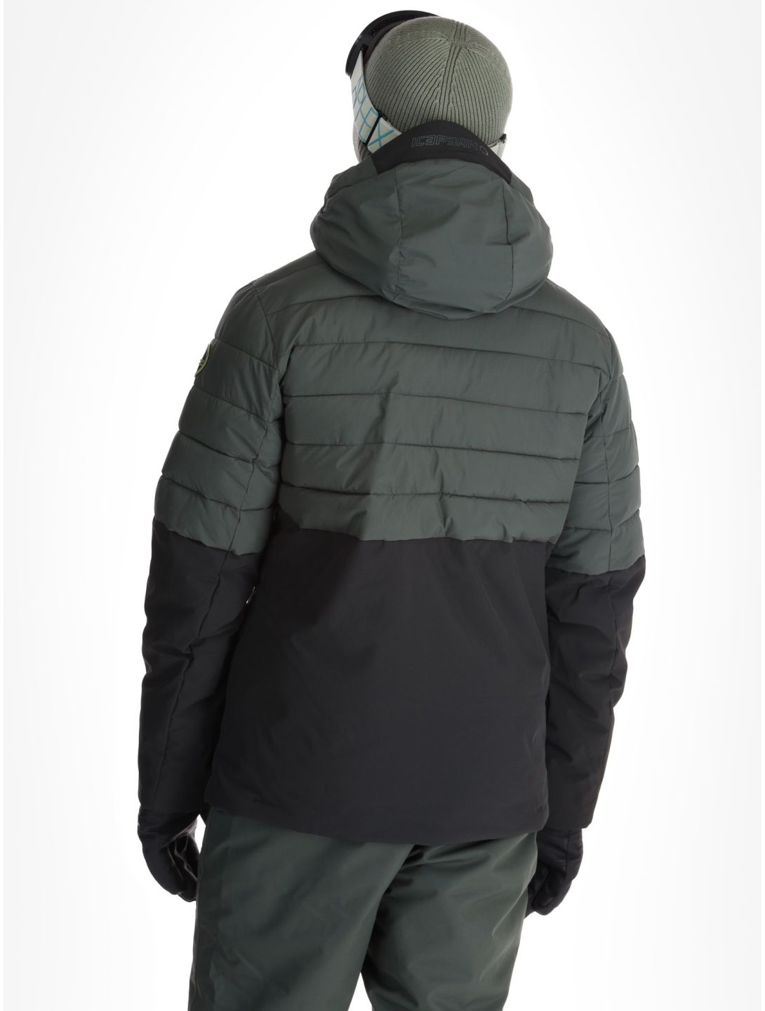 Icepeak, Folsom AA Jas gevoerd heren Dark Olive Groen 